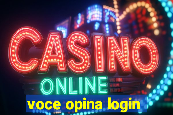 voce opina login